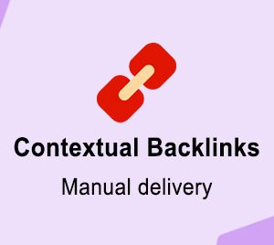 Contextual Backlinks（Manual delivery）